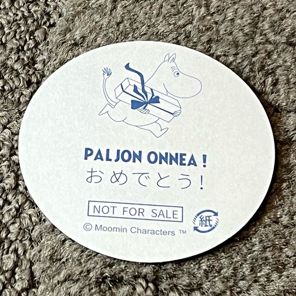 Moomin Valley Park Theme Park Japan Exclusive Sticker Official Souvenir Kawaii - Picture 2 of 4